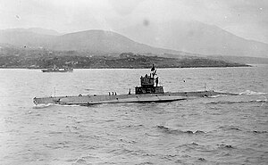 USS L-4 underway off Berehaven, Ireland