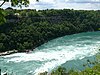 Niagara Whirlpool with the Whirlpool Aero Car visible above the whirlpool