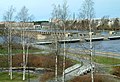 Kraftwerk Merikoski am Oulujoki in Oulu