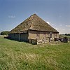 Stolpschuur, behorend bij het boerderijcomplex aan de hallerweg