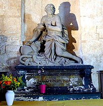 Saint Denis pénitent ou martyre de saint Denis - Sculpture du XVIIIe siècle