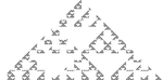 Pascal triangle modulo 3.png