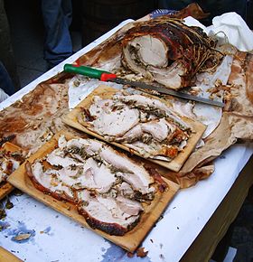 Image illustrative de l’article Porchetta