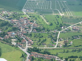 A general view of Poussay