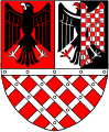 Het wapen van de Rijksgouw Sudetenland.