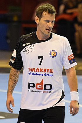 Le 30 novembre 2014 lors du matchParis Saint-Germain / RK Metalurg Skopje.