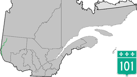 Image illustrative de l’article Route 101 (Québec)