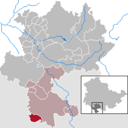 Schweickershausen – Mappa