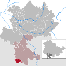 Kaart van Schweickershausen