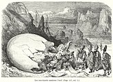 5-е путешествие Синдбада. Гравюра Г. Доре из парижского издания 1865 г.