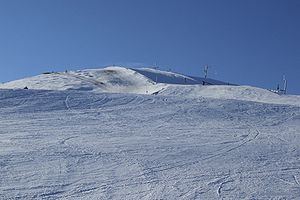 skiing slope