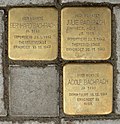 Stolpersteine in Hannover für die Familie Bachrach