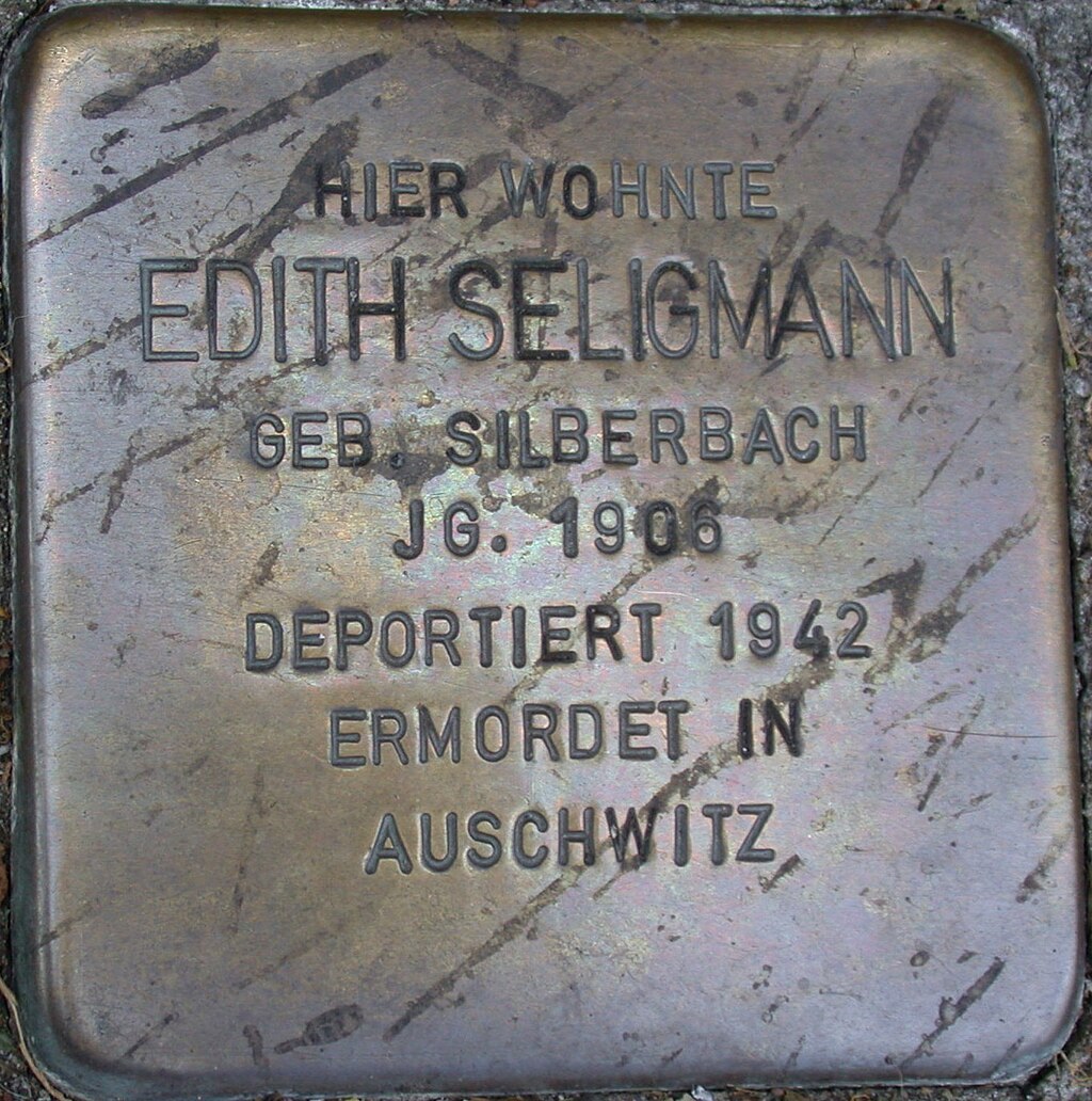 Stolperstein Seligmann, Edith.JPG