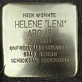 Stolperstein für Helene Arons