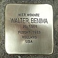 Stolperstein für Walter Benima