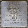 Stolperstein für Lieselotte Eckstein (Im Weichserhof 8)