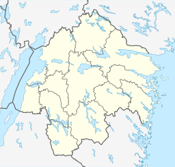 Ortens läge i Östergötlands län