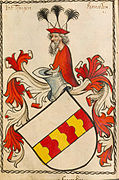 Thüngen-Wappen aus dem Scheiblerschen Wappenbuch