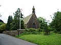 All Saints' Church, built in 1847, consecrated in 1872.[2]