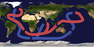 A map of modern thermohaline circulation