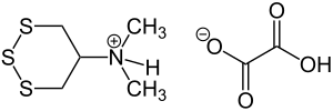 Strukturformel von Thiocyclamhydrogenoxalat