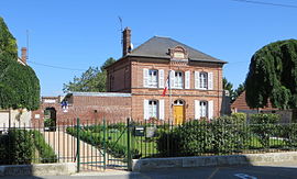 The town hall in Thury-en-Valois