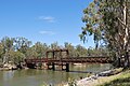 L'ancien pont de chemin de fer sur le Murray