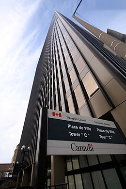 Place de Ville Tower "C", 캐나다 교통부 본부
