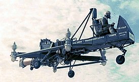 Экспериментальный летательный аппарат вертикального взлета фирмы Curtiss-Wright