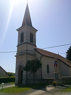 Skyline of Vellerot-lès-Belvoir