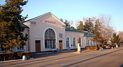 A vasútállomás épülete (2009)