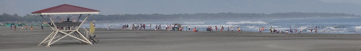 The beach of Lingayen