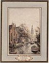 Willem Hekking tekende de brug rond 1865