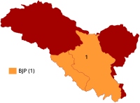 2024 Lok Sabha NDA Ladakh Map