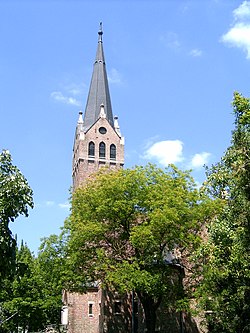 Luterana preĝejo en Győr - Nádorváros