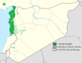 Rozšíření alavitů v Levantě