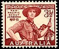 Image 7Australian Scouting stamp (from Scouting in popular culture)