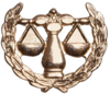 BADGE - SANDF - Qualification - Military Law Practitioner - Service Dress