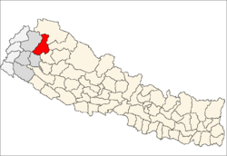 Location of Bajura