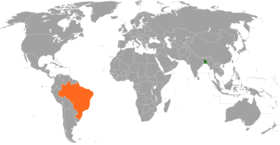 Bangladesh et Brésil
