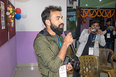 Bijay chaurasia during Participant Interactive session on Day 1