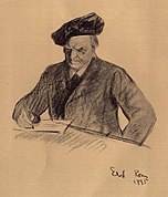 Portret van Bjørnstjerne Bjørnson (1895)