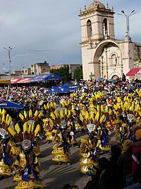 Morenada dance, in the Carnival of Juliaca, Peru Carnaval de juliaca.jpg