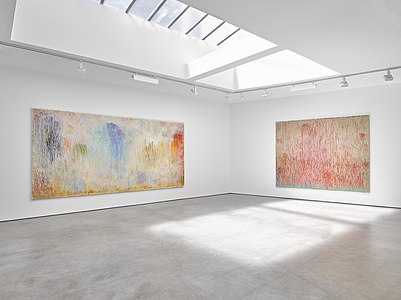 Deux peintures de Christopher Le Brun issues de son exposition New Painting à la Lisson Gallery en 2018.