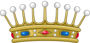 파일:Crown of a Count of France (variant).svg