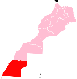 Dakhla-Oued Ed Dahab – Localizzazione