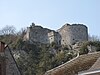 Ruïnes van het kasteel van Crèvecœur (monument) geheel van de ruïnes en de omliggende terreinen (landschap)