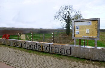 Gedenkteken voor de 'Doodendraad'