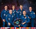 Zleva Jack Fischer, Fjodor Jurčichin, Paolo Nespoli, Randolph Bresnik a Sergej Rjazanskij