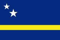 Vlag van  Curaçao